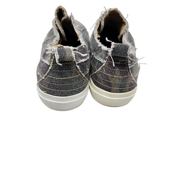 Corkys Babalu Low Top Camouflage Camo Casual Slip On Sneakers Gray Green Size 6 - Picture 6 of 8